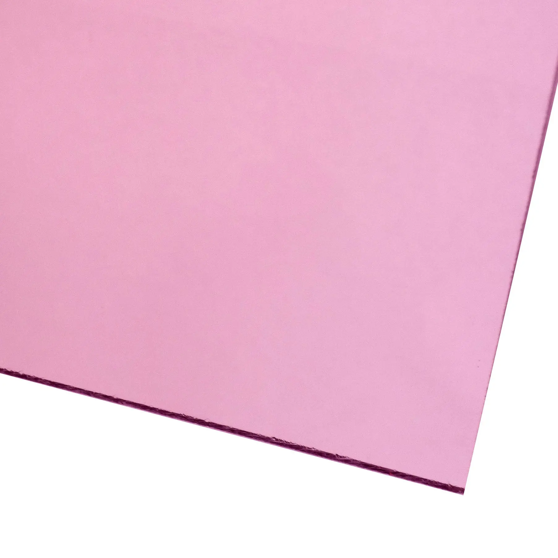 1/8" Pink Mirror Cast Acrylic Sheets