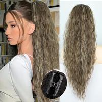 26‘’-Medium Brown Ash Blonde