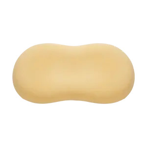 JUST CHILL Cat Belly Pillow - Breathable Washable Silicone Kids Pillow, Cute Kitten Neck Support Pillow for Sleeping, 60x34.5x4/5cm (Pillowcase Not Included)