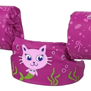 Toddler swim vest with armbands. 33-55 LBS (15-25 KG) weight capacity.