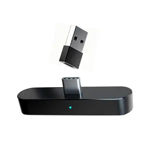 2025 New Wireless Bluetooth Audio Transmitter - Low Latency, USB Type-C Wireless Bluetooth Adapter，Plug & Play | Compatible with Switch, Nintendo, PS4, Computer, TV