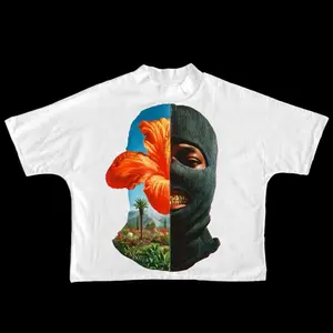 FLY GRAPHICS Oversized Cropped Tee