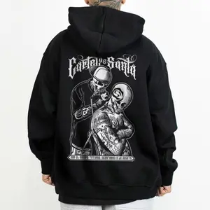 Cartel Santa Chicano Clothing, Gangster clothes, Hoodies for men, Men's clothing, Streetwear, Graphic tee