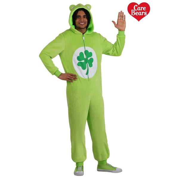 Adult Care Bears Good Luck Bear Costume Onesie
