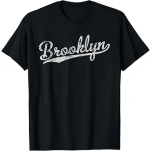 Cool Retro Vintage Brooklyn NY T-Shirt