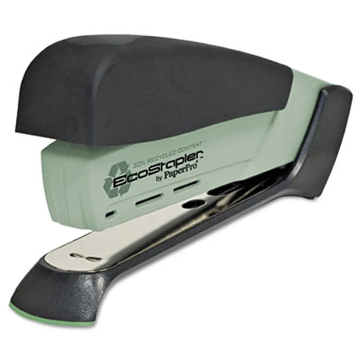 Accentra Desktop EcoStapler - 20-Sheet Capacity, Moss Color, Home Office Office Accessories