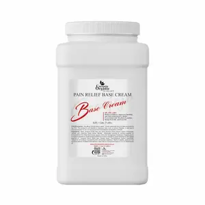 DR JOE LAB Pain Relief Base Cream - Effective Pain Relief, Eases Stiffness, Enhances Mobility, Non-Greasy Formula, Customizable with Extracts & Oils