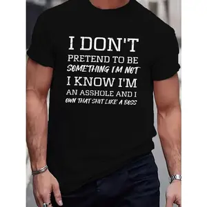 I'm Not I Know I'm An Assshole Bold Statement Hoodie, Unapologetic Attitude Shirt, Savage Quote Streetwear T Shirt, Badass Humor Casual Outfit, Unisex Sweater Pullover Tee