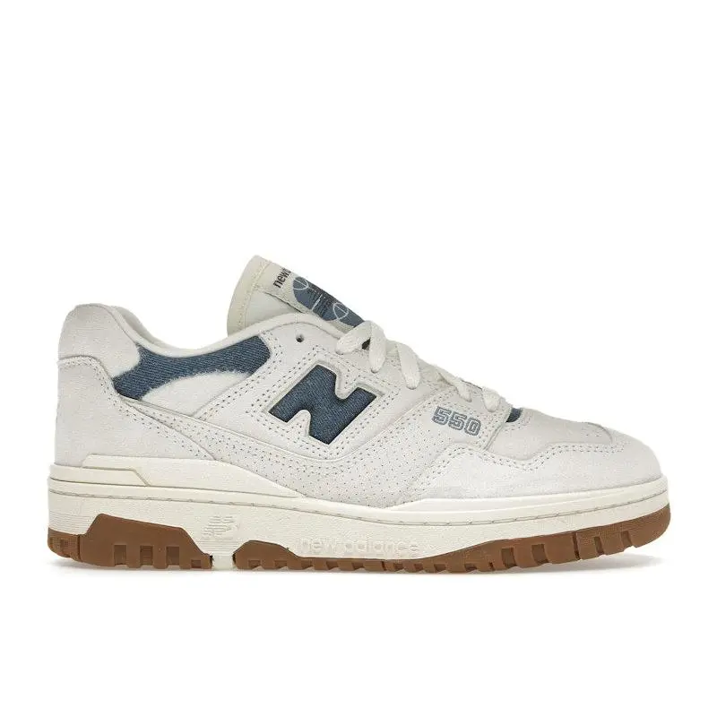 New Balance Women's 550 Denim Pack Reflection Basketball Shoes, from StockX
