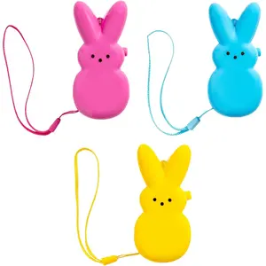 Peeps Easter Light Up Bunny Toys for Kids – 3 Pack LED Glow Party Favors for Easter Baskets, Classroom Exchange Gifts, Candy-Free Spring Toys & Holiday Giveaways