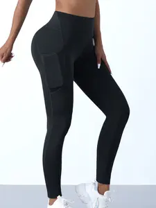 High-Waisted Workout Leggings with Phone Pocket - Tummy Control & Butt-Lifting Athleisure Pants for Women