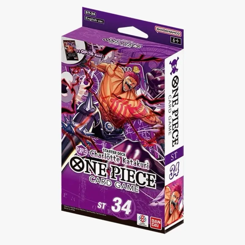 Starter Deck 34: PURPLE Charlotte Katakuri - Starter Deck 34: PURPLE Charlotte Katakuri (ST-34)