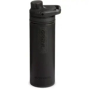 GRAYL UltraPress Water Purifier: Hiking, Backpacking, Survival (Covert Black)