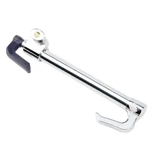 Car Steering Wheel Lock Three-Section Hook Lock Anti-Theft Throttle  Clutch   Universal Car Lock