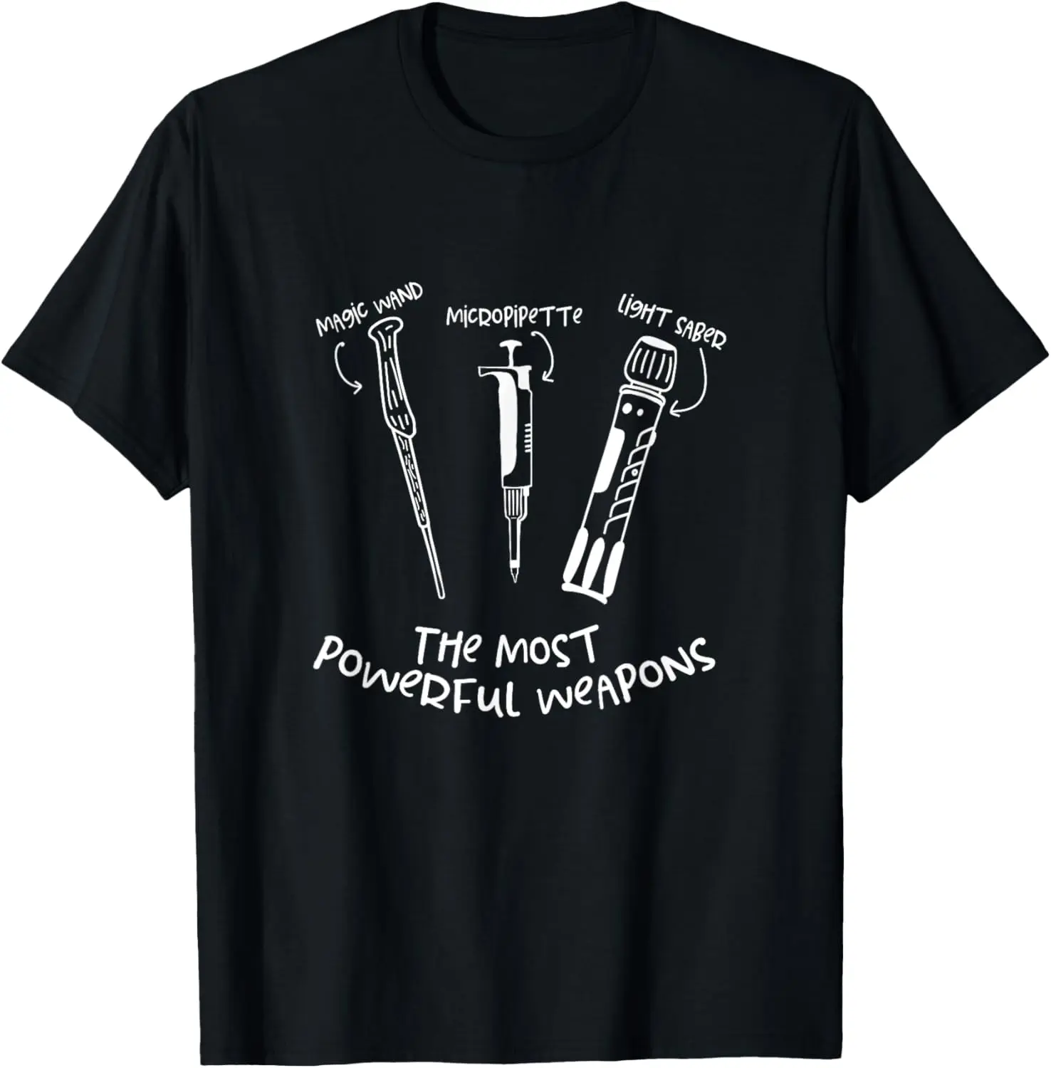 Women's 100% Cotton Short-Sleeve Distressed Round Neck Graphic T-Shirt - Science, Chemistry, Biochemistry Pipette Micropipette Meme Streetwear Top, Shortsleeve, Tshirt, Vintage, Casual, Funny Theme, Playful, Crew Neck