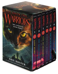 Warriors: The Broken Code Box Set: Volumes 1 to 6 -- Erin Hunter - Paperback