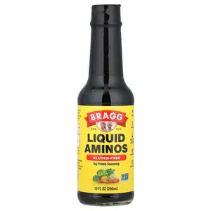 Bragg Liquid Aminos, Soy Protein Seasoning, 10 fl oz (296 ml)