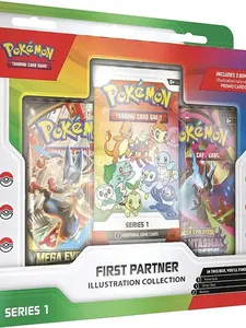 First Partner Issustration Collection - Mega Evolutions (Live Opening Only)