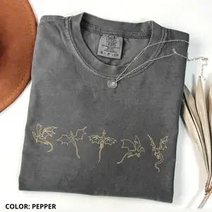 Comfort Colors Fourth Wing Shirt, Dragon Rider Tee, Book Lover, Women Favourite Top, Print Apparel