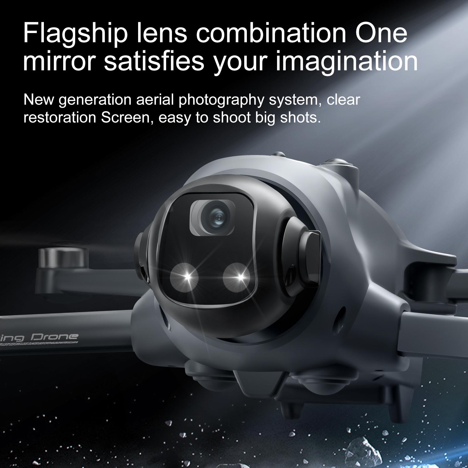 2026 New Design GPS Drone with 180° ESC Camera 5G Large Screen Remote Control Lifting and Obstacle Avoidance Head Brushless Power GPS Return for Amateur Players.