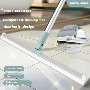 50cm Toilet wiper magic broom sweeping silicone crafts floor scraping Floor cleaning household mop Adjustable Brush