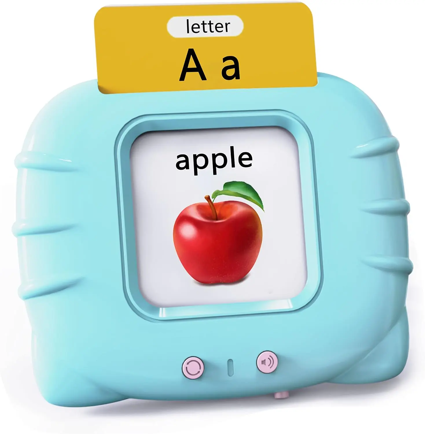 Talking Flash Cards Learning Toys for Toddlers Electronic Sight Words Educational Pocket Card Reader Speech Therapy Toy Gifts Blue