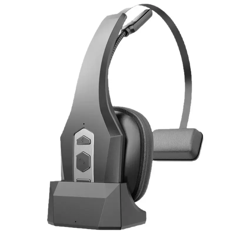 DH16 Adjustable Over-Ear Wireless Noise Cancelling Headphones - Audio Electronics, IP54 Water Resistant, Bluetooth Connectivity, Customizable Parrot Button for Communication, Type-C Charging, Streaming Capability
