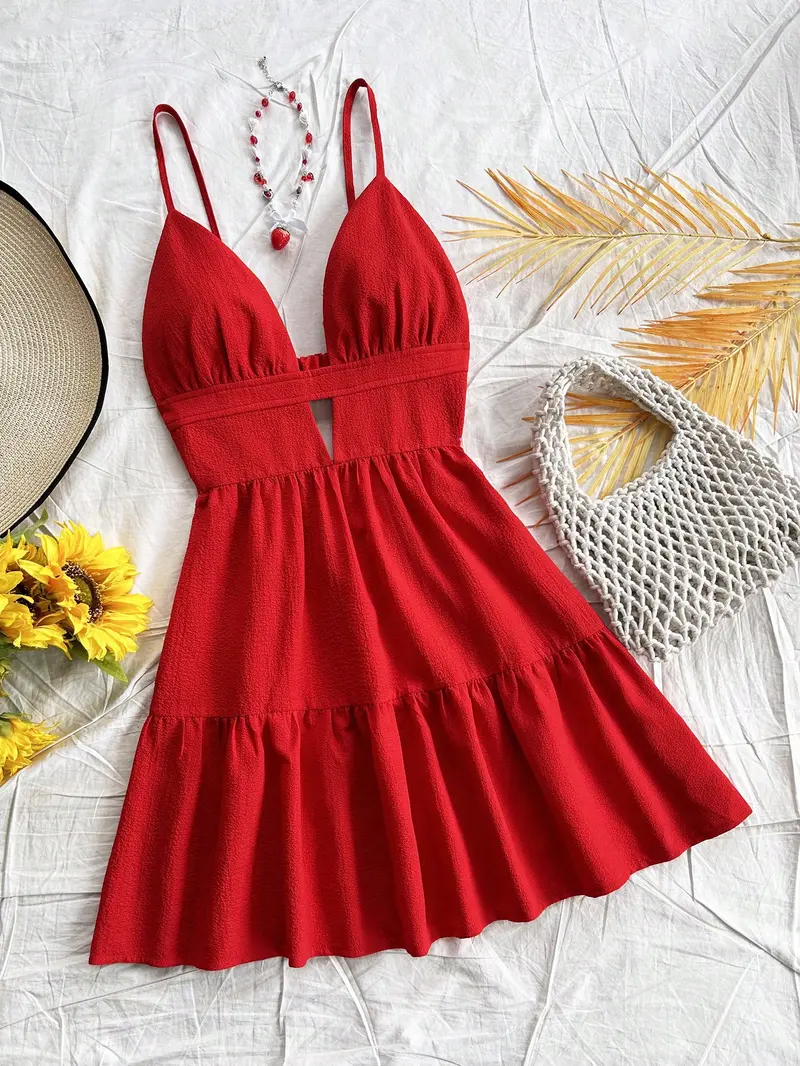Backless red tiktok dress - TikTok Shop Backless red tiktok dress - TikTok Shop