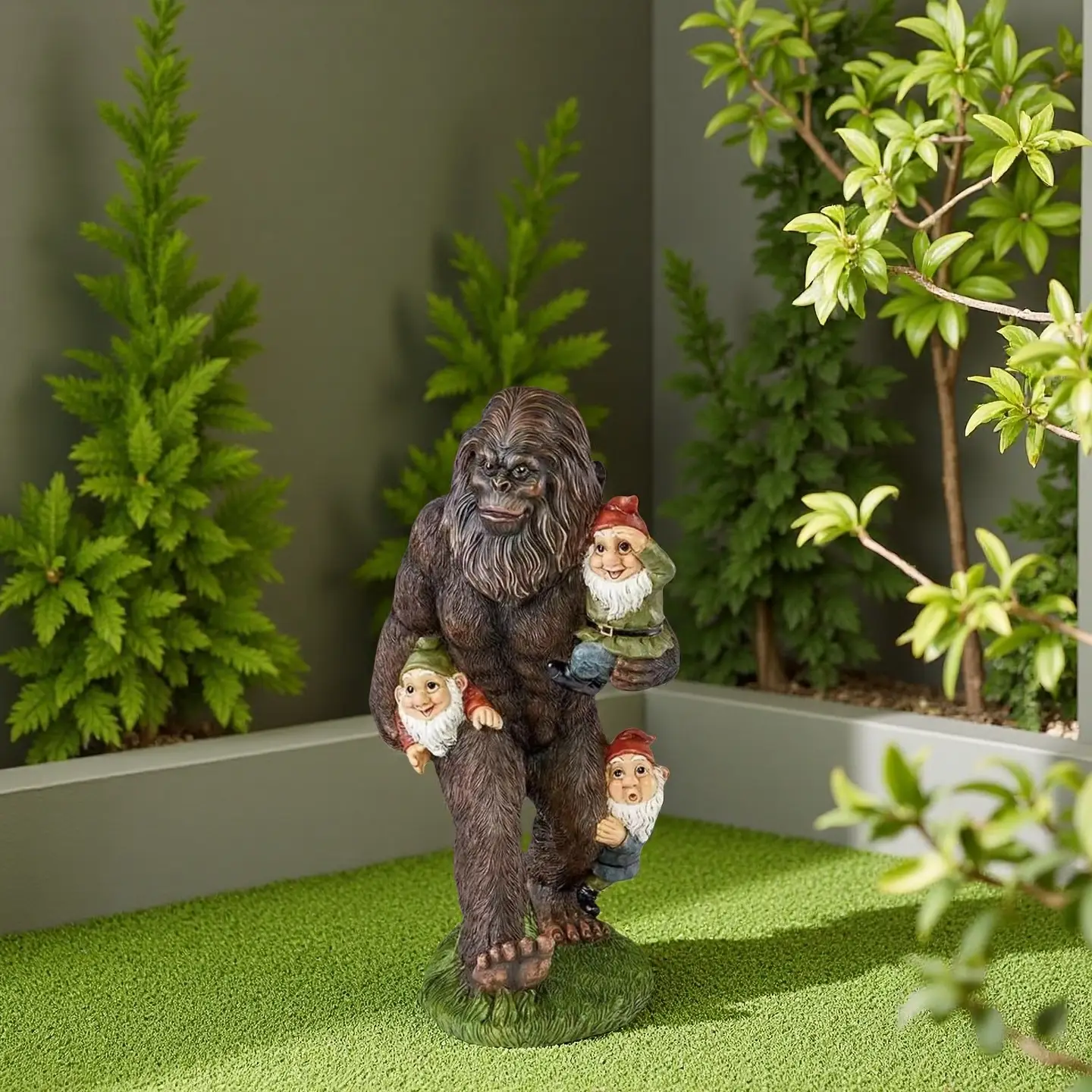 Garden Gnome Statue, Garden Gnome Statue Decoration, Outdoor & Indoor Decoration, Garden Sculptures & Statues, Home Decor