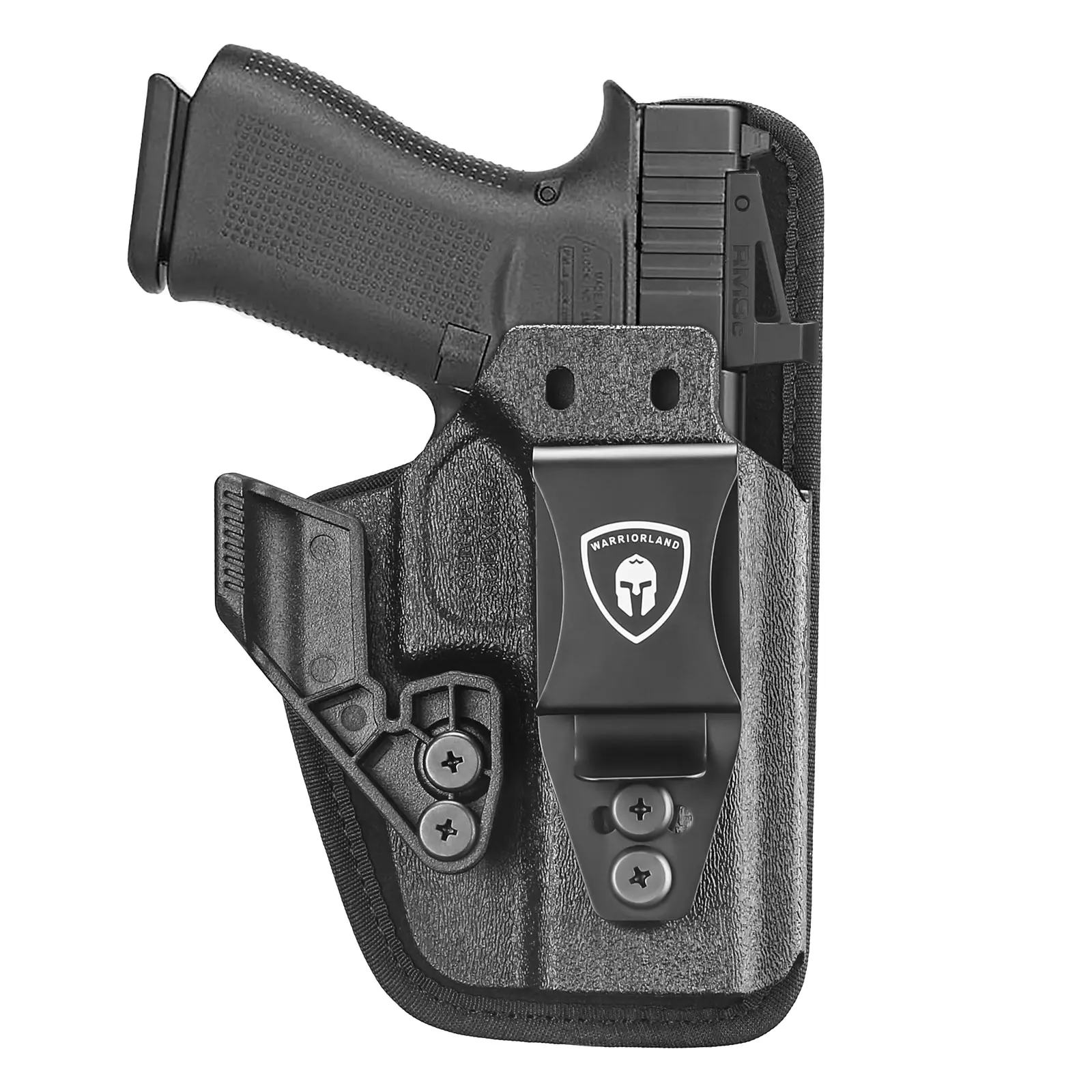 WARRIORLAND IWB Hybrid Holster Fit Glock 43X / 43X MOS / 43/48 MOS / G48, Concealed Carry, w/Claw/Optics Cut, Right Hand,dealsforyoudays，Competition, competition,dealsforyoudays