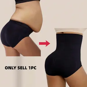 High Waist Belly Control Pant, Strong Compression Fit Smooth Shapewear, Postpartum Support Underwear, Seamless Butt Lifter, Women's Inner Pants