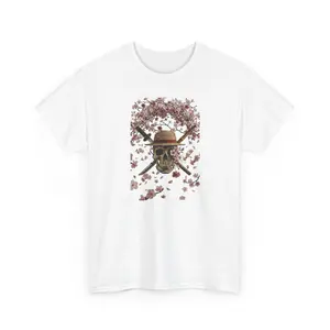 Mother's Day | On3 P1ecee Cherry Blossoms Tee | Skull Crossed Swords Shirt