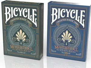 Bicycle Mythical Creatures 1 and 2 Playing Cards Set