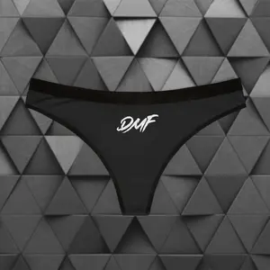 "So What" Thong Panties Comfort Womenswear Underwear Women