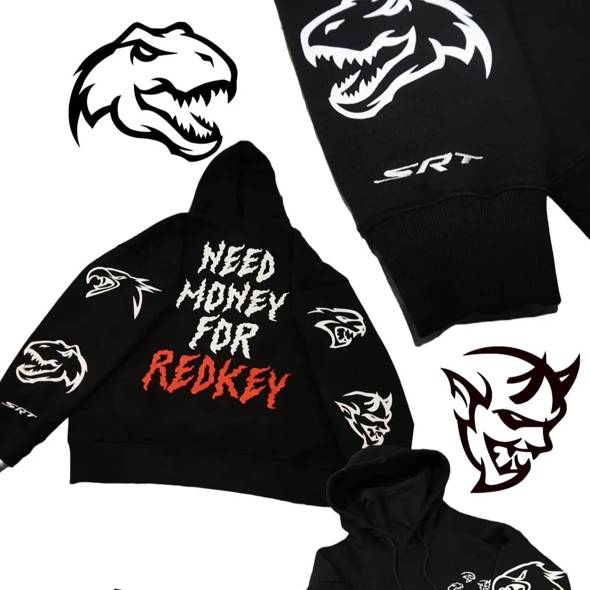 Need Money For Redkey Hoodie Need Money For Redkey Hoodie