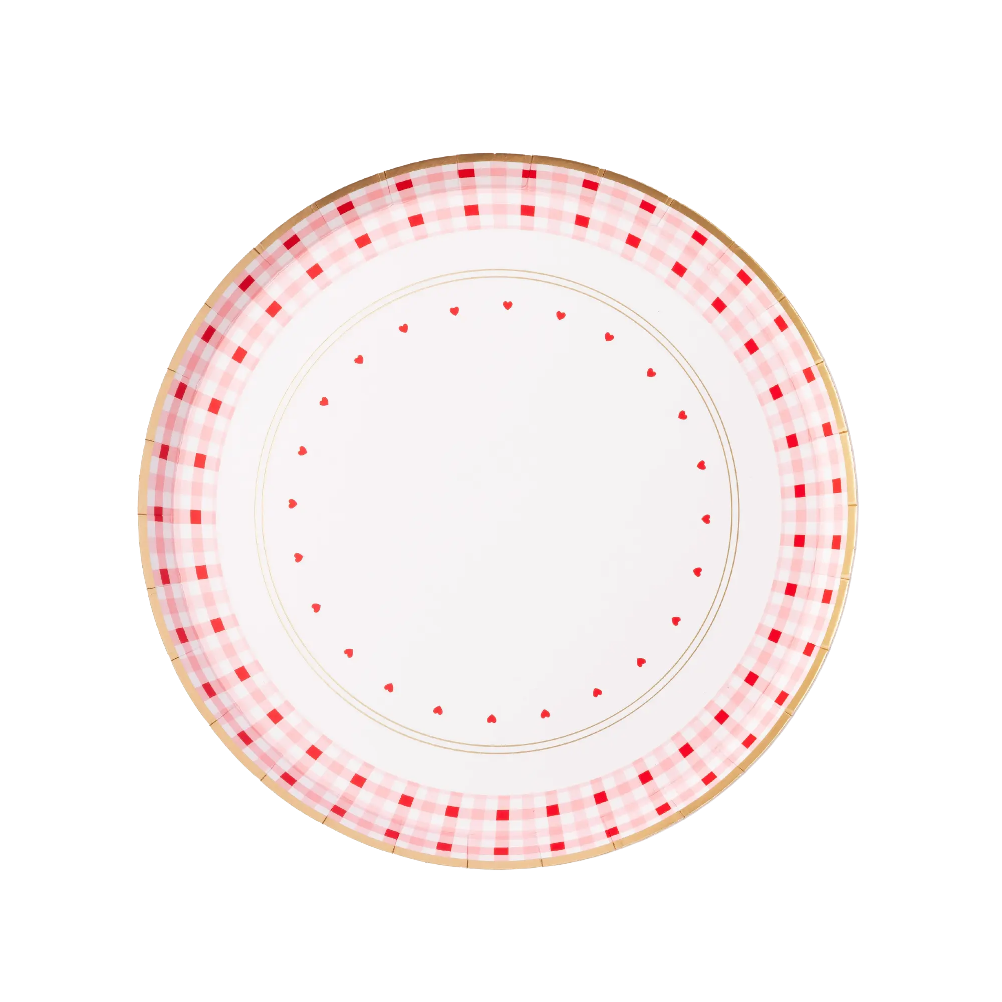 ELEGANT VALENTINE DESSERT PLATES