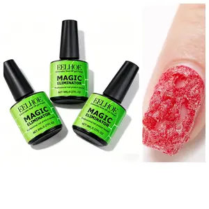 3-Pack 8ml Nail Glue Remover Liquid, Effortless Dissolver for Press On Nails & Base Gel, Mild Non-Damaging Formula for Salon-Quality Nail Removal, Fast-Acting & Easy to Use, Perfect for Home Manicure & Nail Art Cleaning