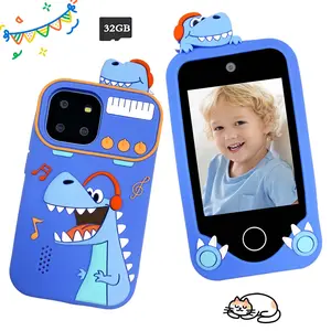 Educational Smartphone Toy for Kids, 2.8-Inch Touchscreen Dinosaur Phone with Games, Ideal Christmas & Birthday Gift for Boys & Girls
