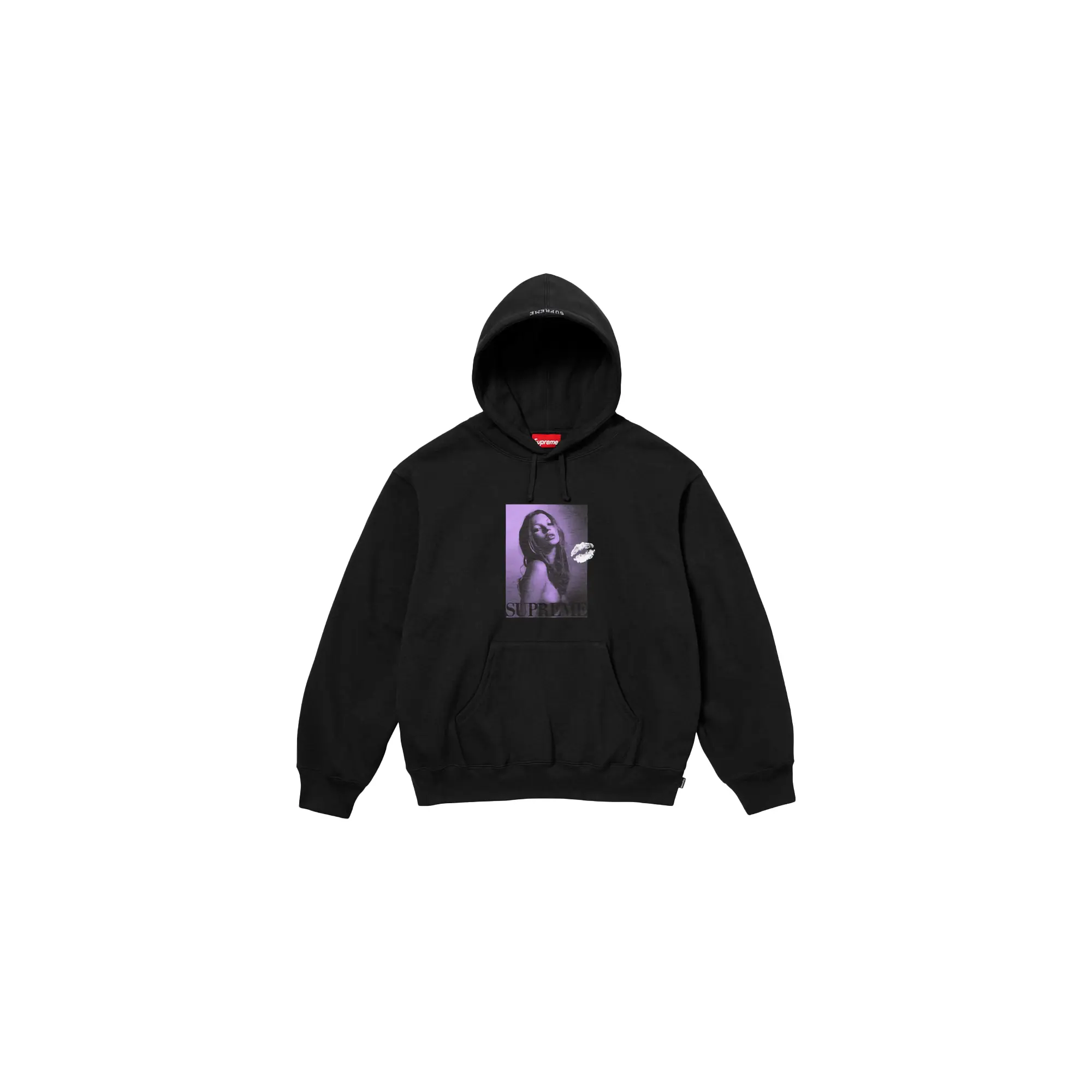 Kate Moss Hooded Sweatshirt "FW24 - Black" SU825