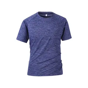 Men's Pink Lightweight Short Sleeve T-Shirt Quick Dry Workout Running Athletic Tee Shirt Tops for Fitness Enthusiasts Activewear