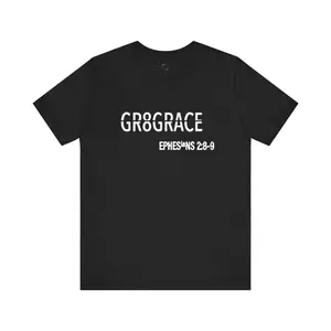 Gr8Grace Unisex Tee - White Print