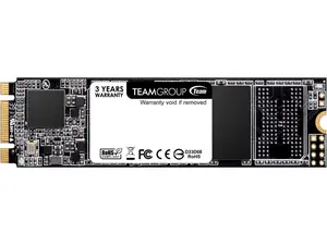 TEAMGROUP MS30 256GB with SLC Cache 3D NAND TLC M.2 2280 SATA III 6Gb/s Internal Solid State Drive SSD (Read/Write Speed up to 500/400 MB/s) Compatible with Laptop & PC Desktop TM8PS7256G0C101