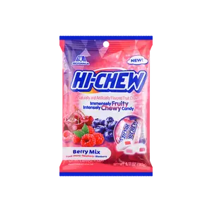 HI-CHEW Japanese Berry Mix Chewy Candy 90g - Authentic Fruit Flavored Snack