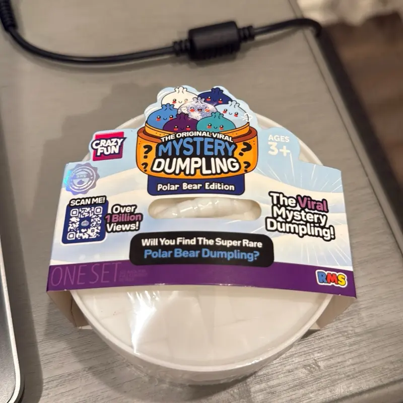 Crazy Fun RMS Mystery Squishy Dumpling Polar Bear Edition