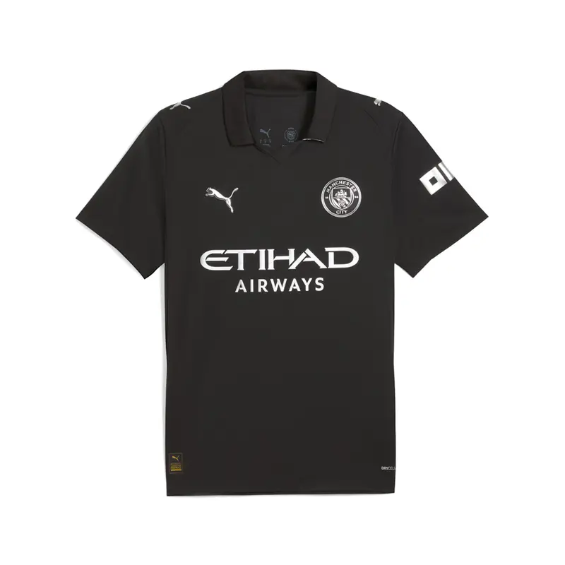 PUMA Mens Manchester City 2526 Away Replica Jersey Casual - Black