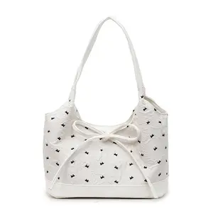 Unique bow-knot design, creative and elegant women's bag, 2026 new versatile shoulder and underarm bag, fashionable handbag for work and commuting women tote luxury designer crossbody