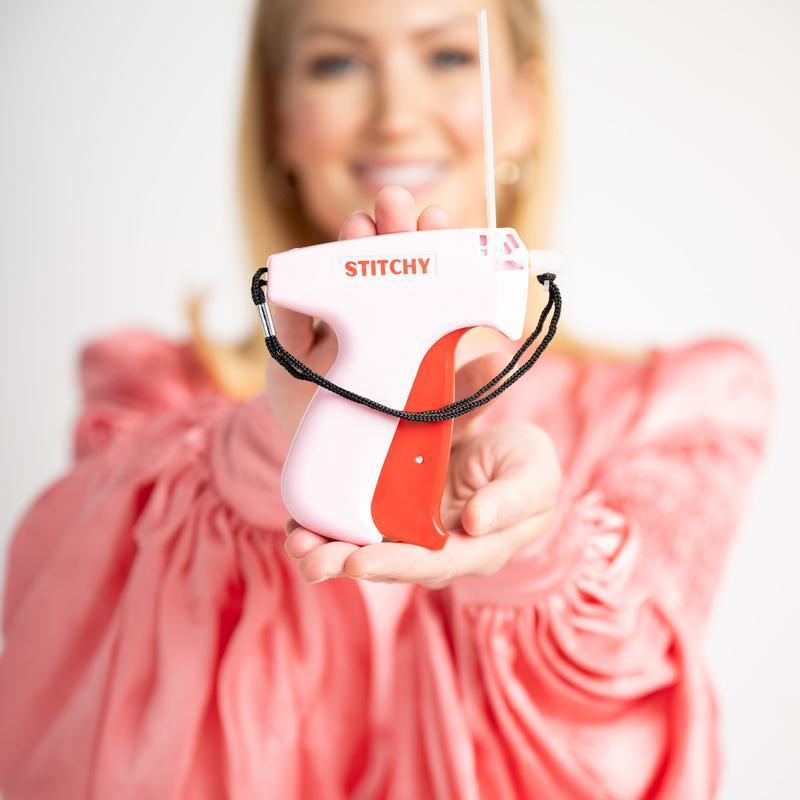 2026 Stitchy, Handheld StitchGun Quick Clothing Fixer, with 6 Needles + 1200Micro Stiches, At-Home Alterations, WardrobeAssistant, Alter Your Clothing Instantly