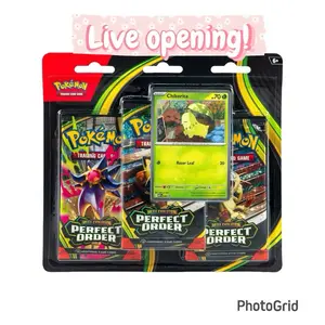 Pokemon Perfect order 3 pack [LIVE OPENING]