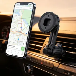Magnetic Car Mobile Cell Phone Air Vent Holder Stand Mount For Magsafe, Universal Strong Magnet Cradle Vehicle Smartphone Accessories
