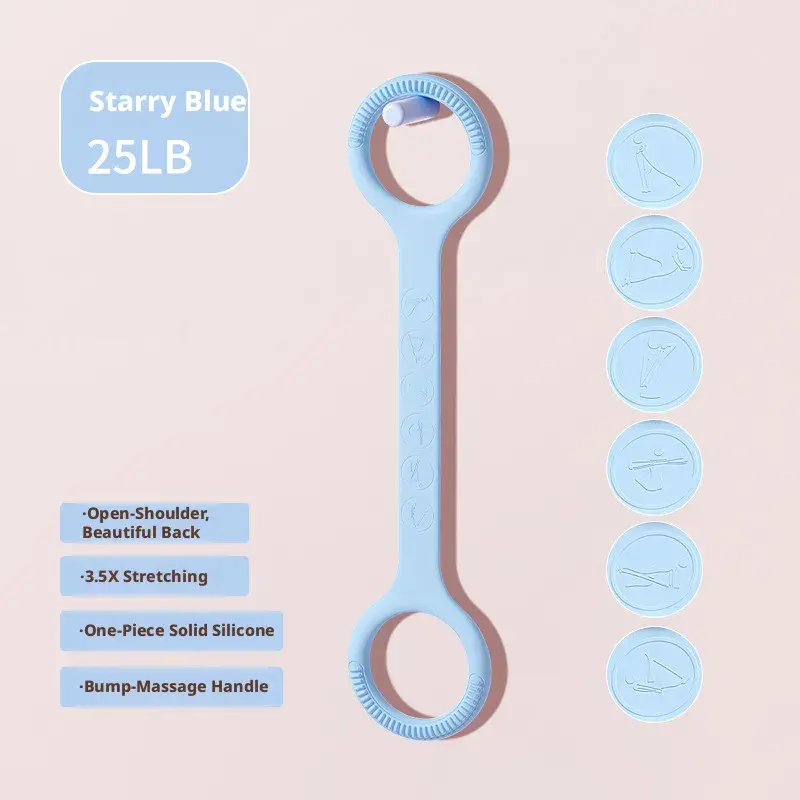 Women's figure-eight resistance band, used for arm and chest expansion, yoga, fitness, massage training equipment, stretching equipment Women's figure-eight resistance band, used for arm and chest expansion, yoga, fitness, massage training equipment, stretching equipment